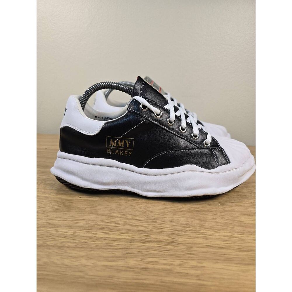 Maison Mihara Yasuhiro MMY Blakey Sneakers Black & White Size 39